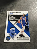 Ben Simmons 76ers 2019-2020 Panini Chronicles #32