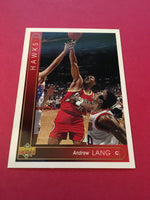 Andrew Lang Hawks 1993-1994 Upper Deck #394