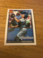 Rick Cerone Yankees 1991 Topps #237