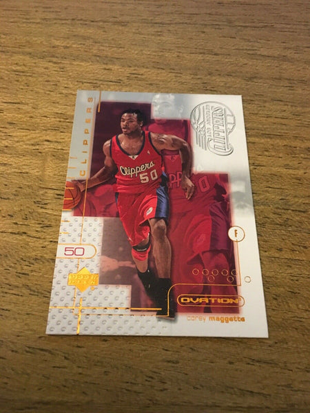 Corey Maggette Clippers 2001-2002 Upper Deck Ovation #35