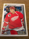 Martin Lapointe Red Wings 1992-1993 Upper Deck Star Rookie #405