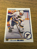 Paul Cavallini Blues 1990-1991 Upper Deck #281