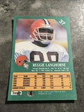 Reggie Langhorne Browns 1991 Fleer #37