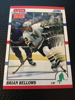 Brian Bellows North Stars 1990-1991 Score All Star Second Team #322