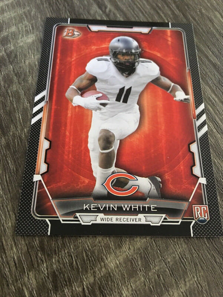 Kevin White Bears 2015 Bowman Black Rookie #75