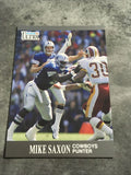 Mike Saxon Cowboys 1991 Fleer Ultra #164