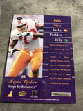 Regan Upshaw Buccaneers 1997 Pinnacle Zenith Rookie #104