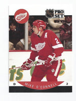 Mike O’Connell Red Wings 1990-1991 Pro Set #75