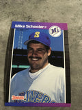 Mike Schooler Mariners 1989 Donruss #637