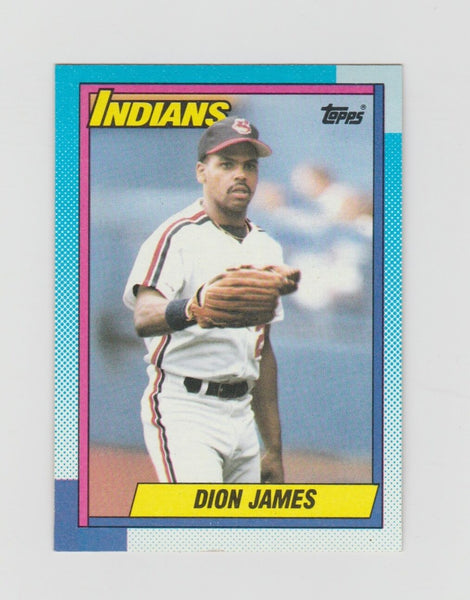 Dion James Indians 1990 Topps #319