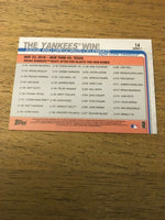 Yankees 2019 Topps #14