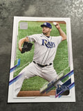 Rich Hill Rays 2021 Topps Update #US128