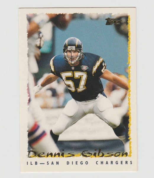 Dennis Gibson Chargers 1995 Topps #134