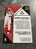 Carmelo Anthony Trail Blazers 2019-2020 Panini Chronicles #35