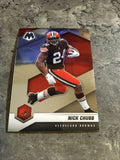 Nick Chubb Browns 2021 Panini Mosaic #53