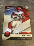 Nick Chubb Browns 2021 Panini Mosaic AFC #231
