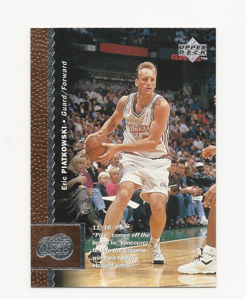 Eric Piatkowski Clippers 1996-1997 Upper Deck #55