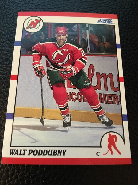 Walt Poddubny Devils 1990-1991 Score #278