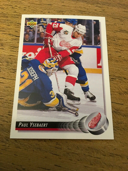 Paul Ysbaert Red Wings 1992-1993 Upper Deck #176