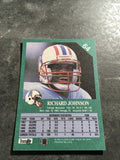 Richard Johnson Oilers 1991 Fleer #64