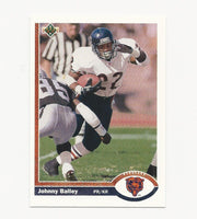 Johnny Bailey Bears 1991 Upper Deck #522