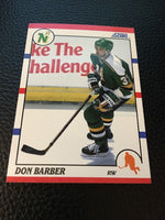 Don Barber North Stars 1990-1991 Score #284