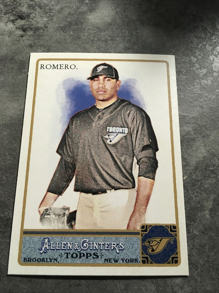 Ricky Romero Blue Jays 2011 Topps Allen & Ginter #64