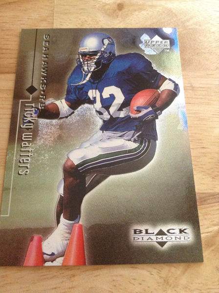 Ricky Watters Seahawks 1998 UD Black Diamond #79