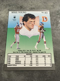 Mike Young Broncos 1991 Fleer Ultra #43