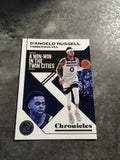D'Angelo Russell Timberwolves 2019-2020 Panini Chronicles #6