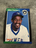 Mike Young Brewers 1989 Donruss #632