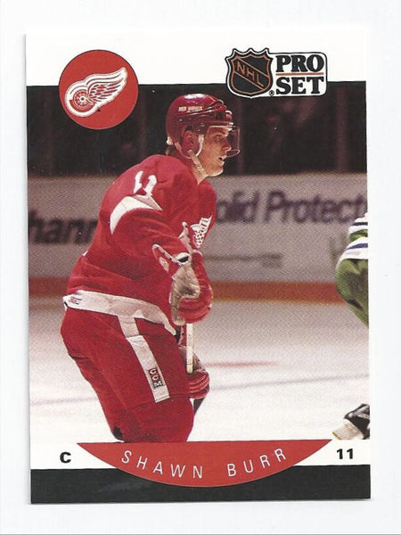 Shawn Burr Red Wings 1990-1991 Pro Set #66