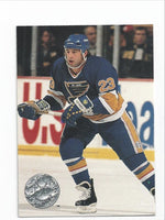 Rich Sutter Blues 1991-1992 Pro Set Platinum #108