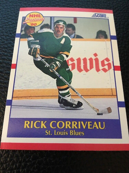 Rick Corriveau Blues 1990-1991 Score Prospect #396