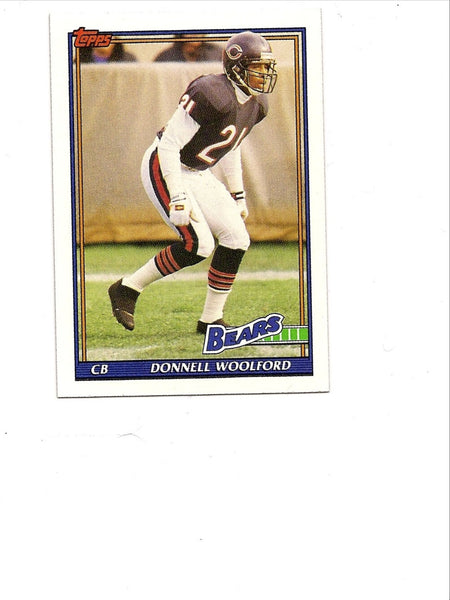 Donnell Woolford Bears 1991 Topps #156