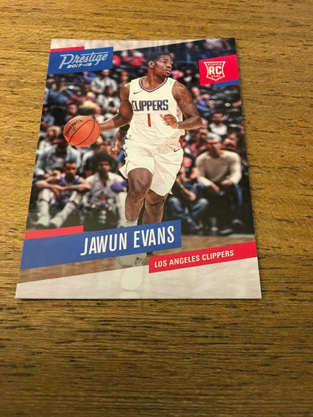 Jawun Evans Clippers 2017-2018 Prestige Rookie #186