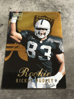 Rickey Dudley Raiders 1997 Pinnacle Zenith Rookie #119