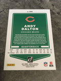 Andy Dalton Bears 2021 Panini Donruss Press Proof Bronze #206