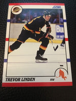 Trevor Linden Canucks 1990-1991 Score #32