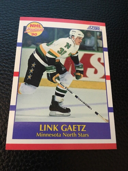 Link Gaetz North Stars 1990-1991 Score Prospect #411