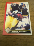 Warren Williams Steelers 1991 Score #112