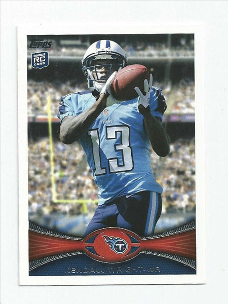 Kendall Wright Titans 2012 Topps Rookie #378A