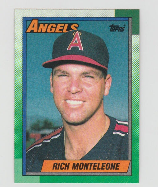 Rich Monteleone Angels 1990 Topps #99