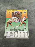 Ricky Sanders Redskins 1991 Fleer Ultra #277