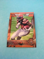 Vince Mayle Browns 2015 Topps Chrome Orange Refractor Rookie #168