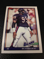 Richard Dent Bears 1991 Topps #173