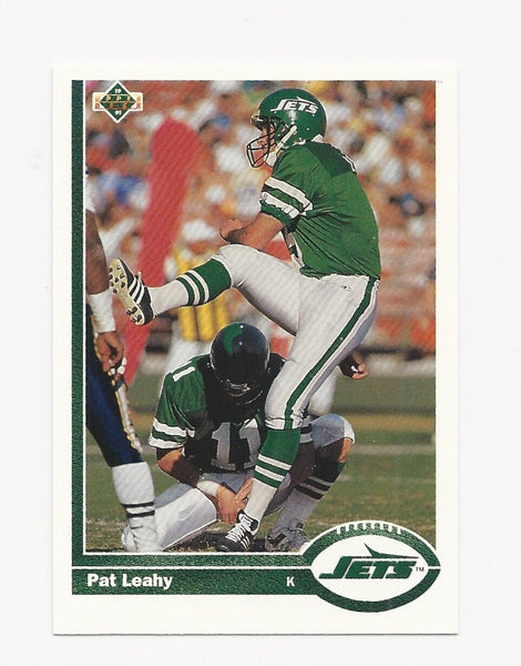 Pat Leahy Jets 1991 Upper Deck #370