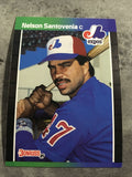Nelson Santovenia Expos 1989 Donruss #366