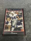 Deon Anderson Cowboys 2007 Bowman Rookie #263
