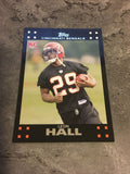 Leon Hall Bengals 2007 Topps Rookie #373
